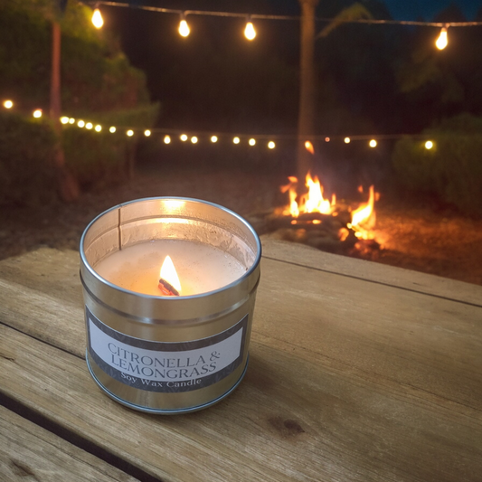 Citronella & Lemongrass Candle Tin