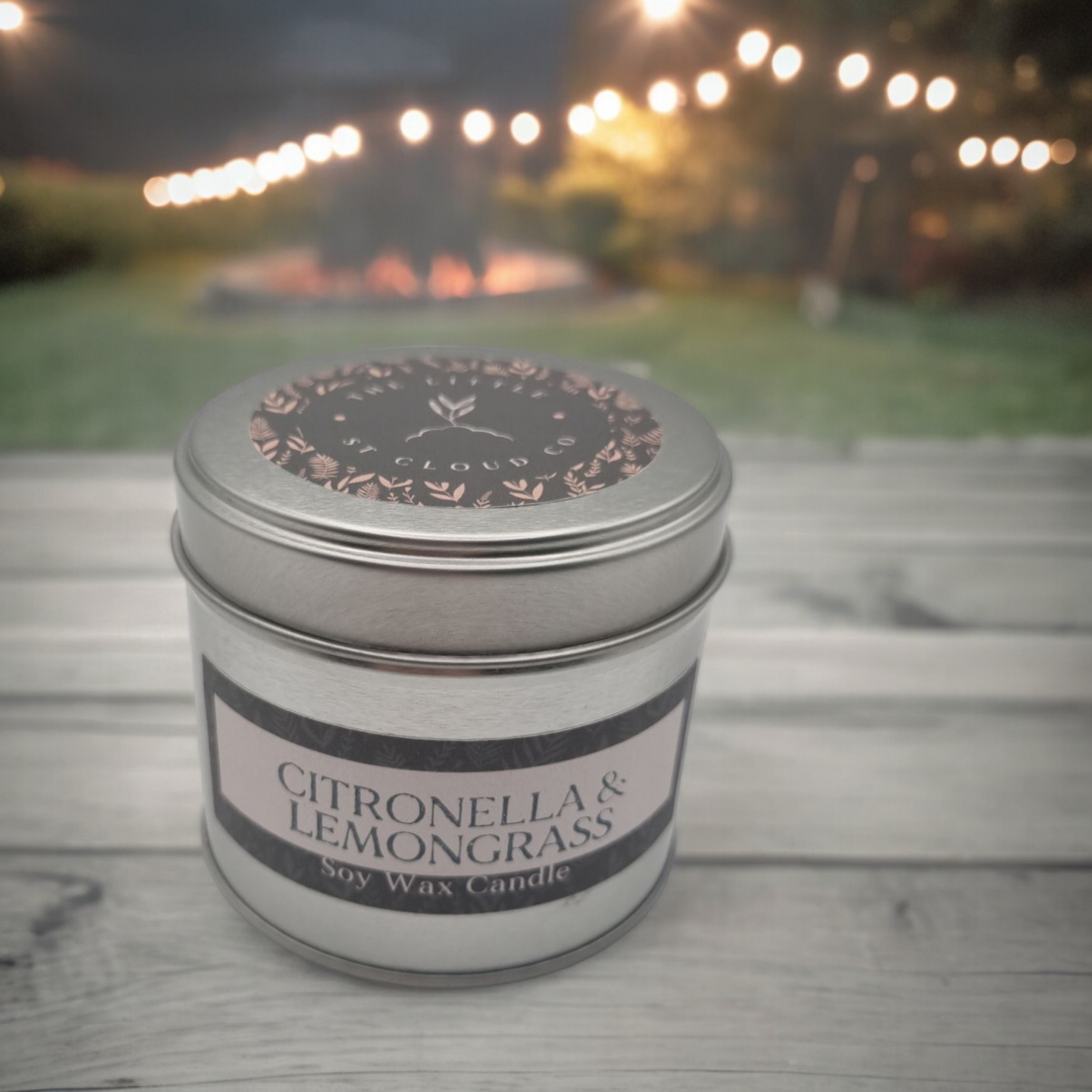 Citronella & Lemongrass Candle Tin