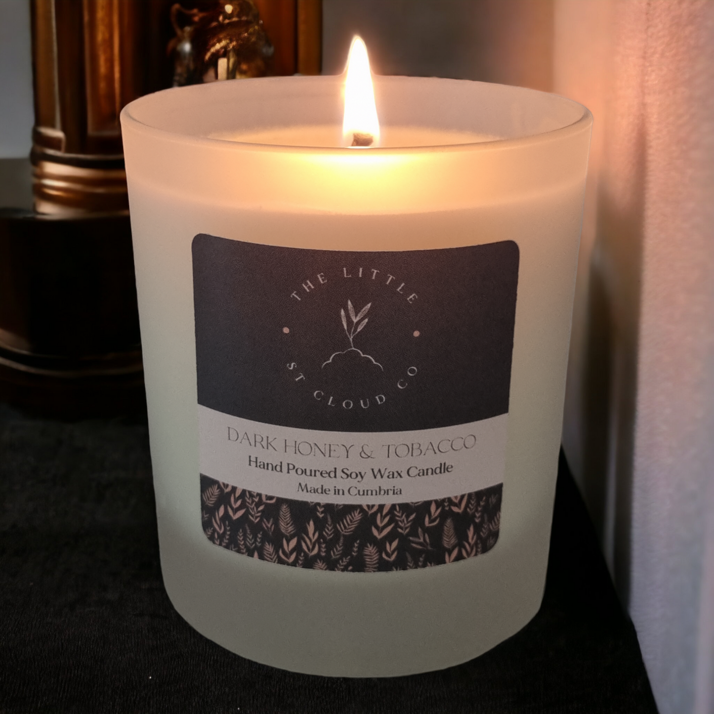 Dark Honey & Tobacco Candle Jar