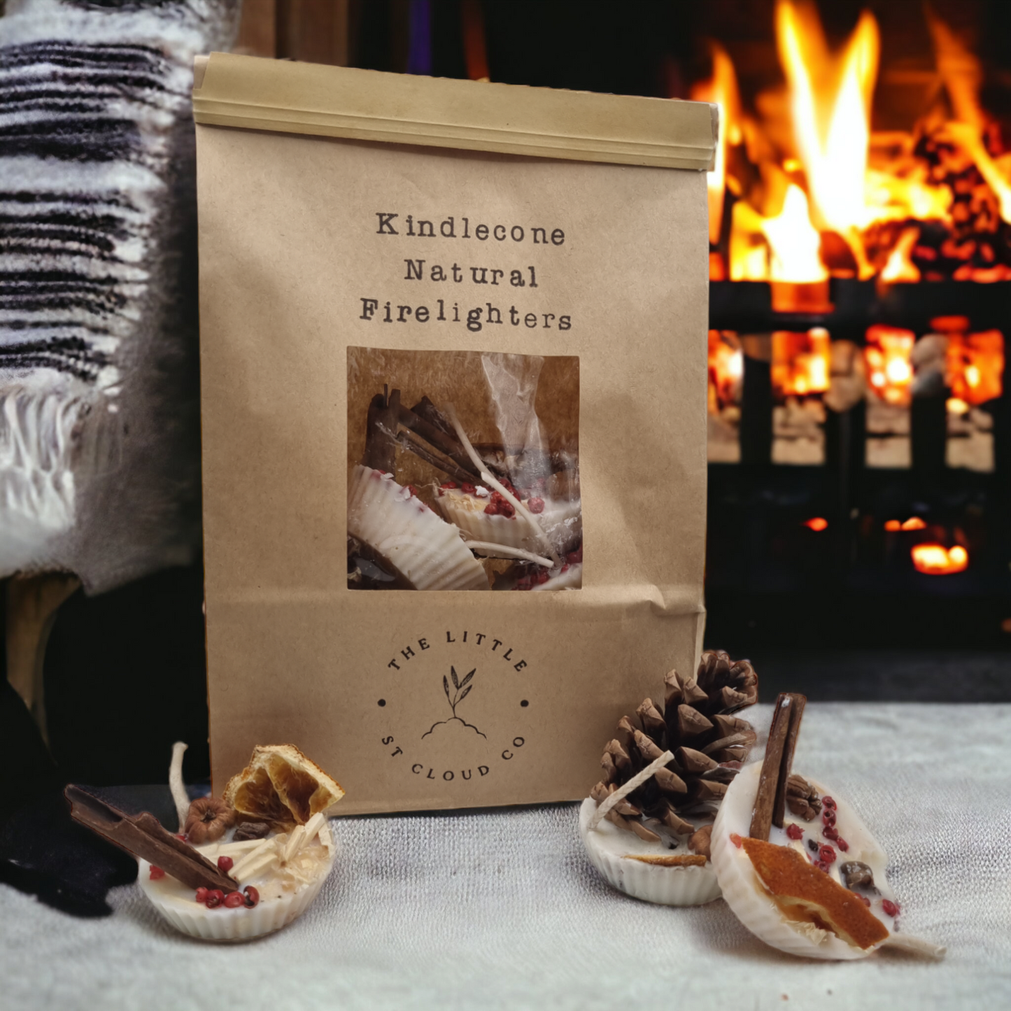 Kindlecone Natural Firelighters