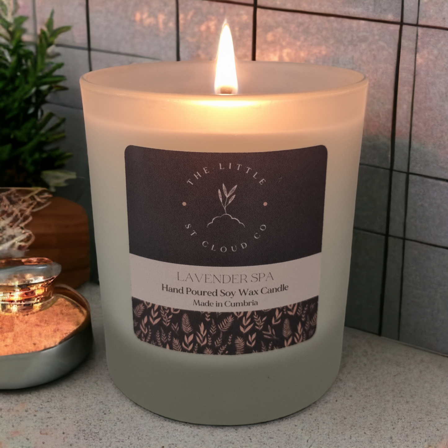 Lavender Spa Candle Jar