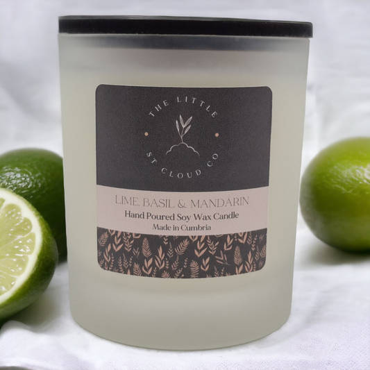 Lime, Basil & Mandarin Candle Jar