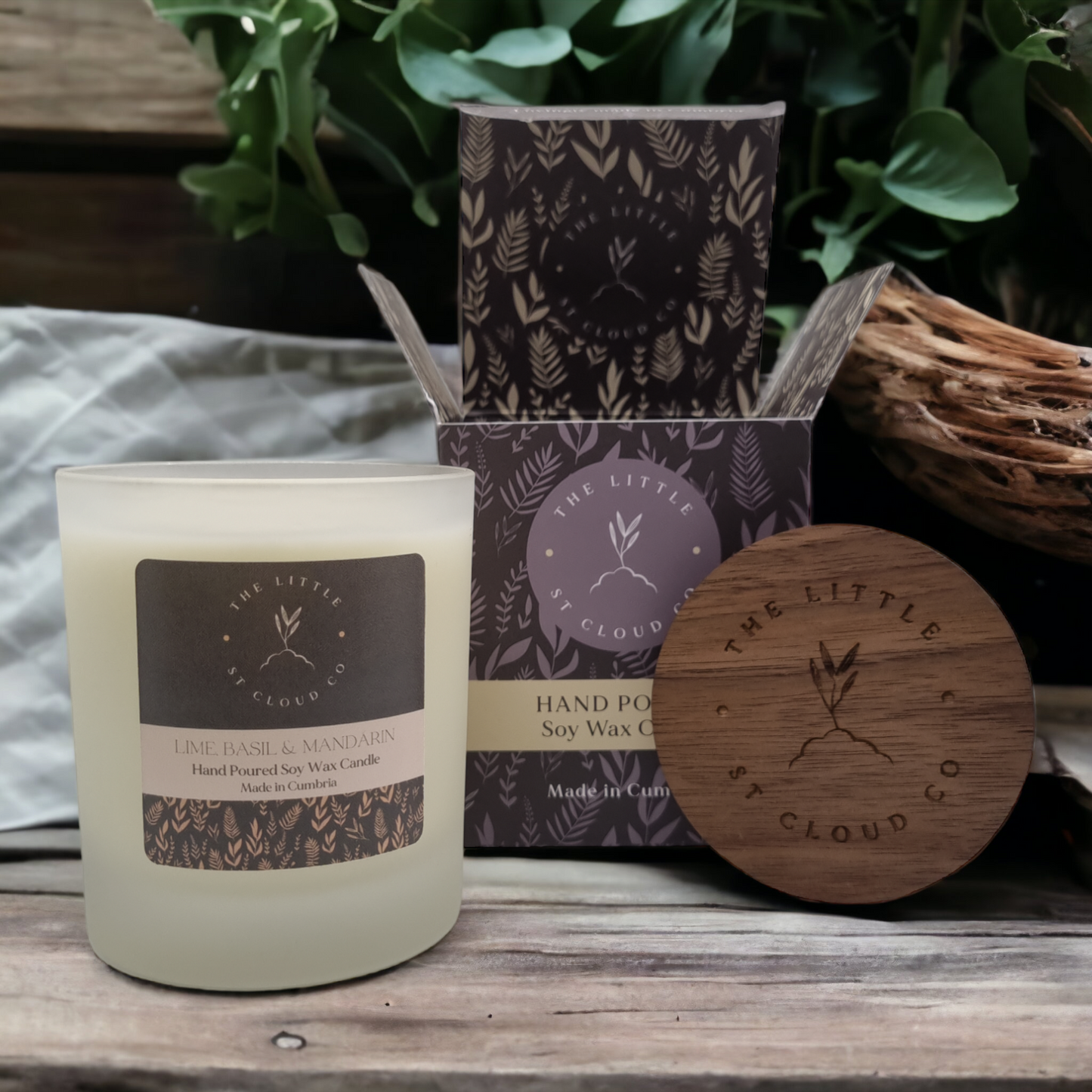 Lime, Basil & Mandarin Candle Jar