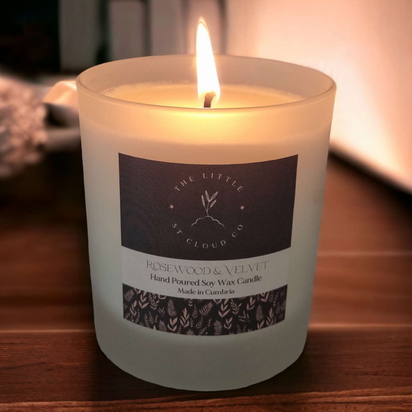 Rosewood & Velvet Candle Jar