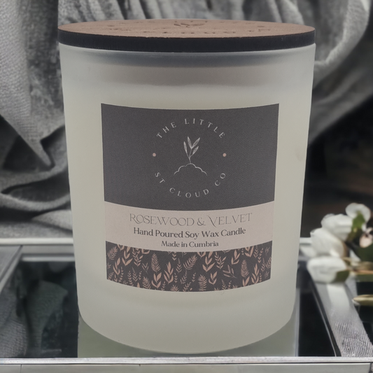 Rosewood & Velvet Candle Jar