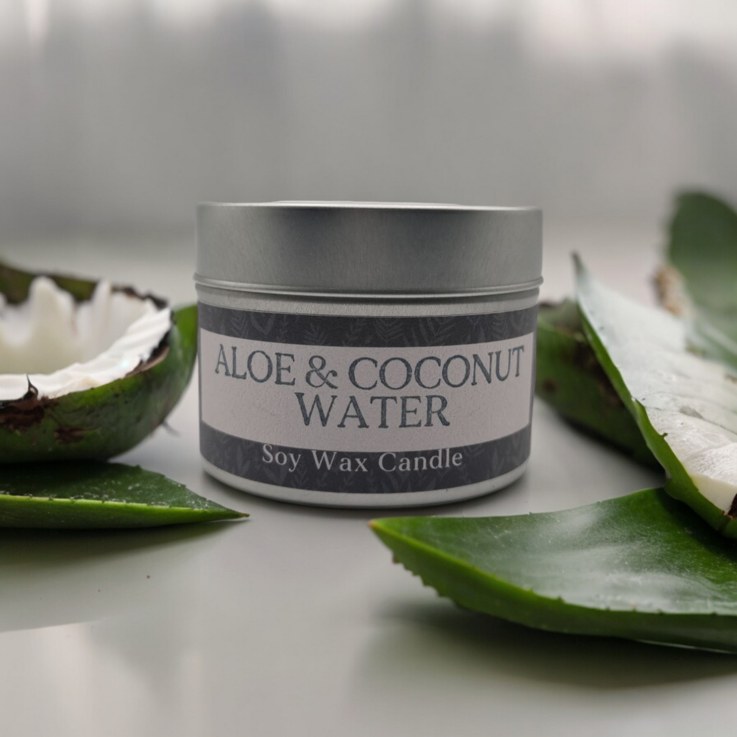 Aloe & Coconut Water Candle Tin