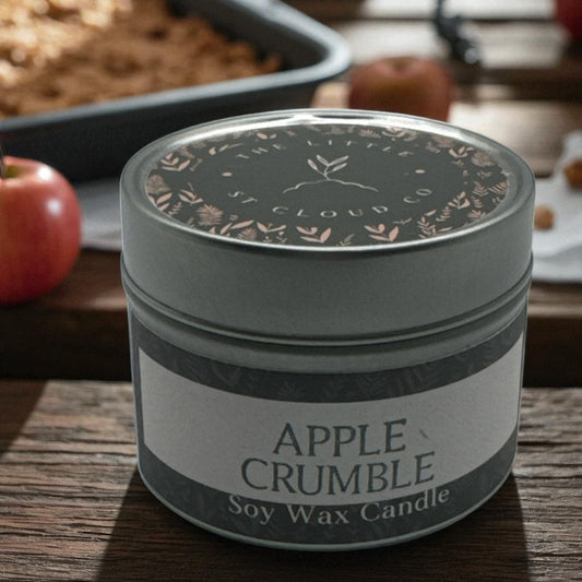Apple Crumble Candle Tin