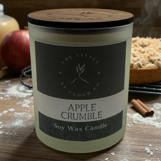 Apple Crumble Candle Jar
