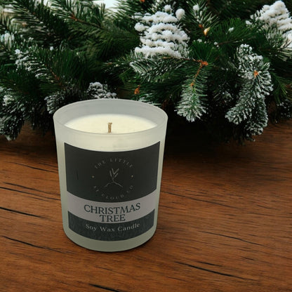 Christmas Tree Candle Jar