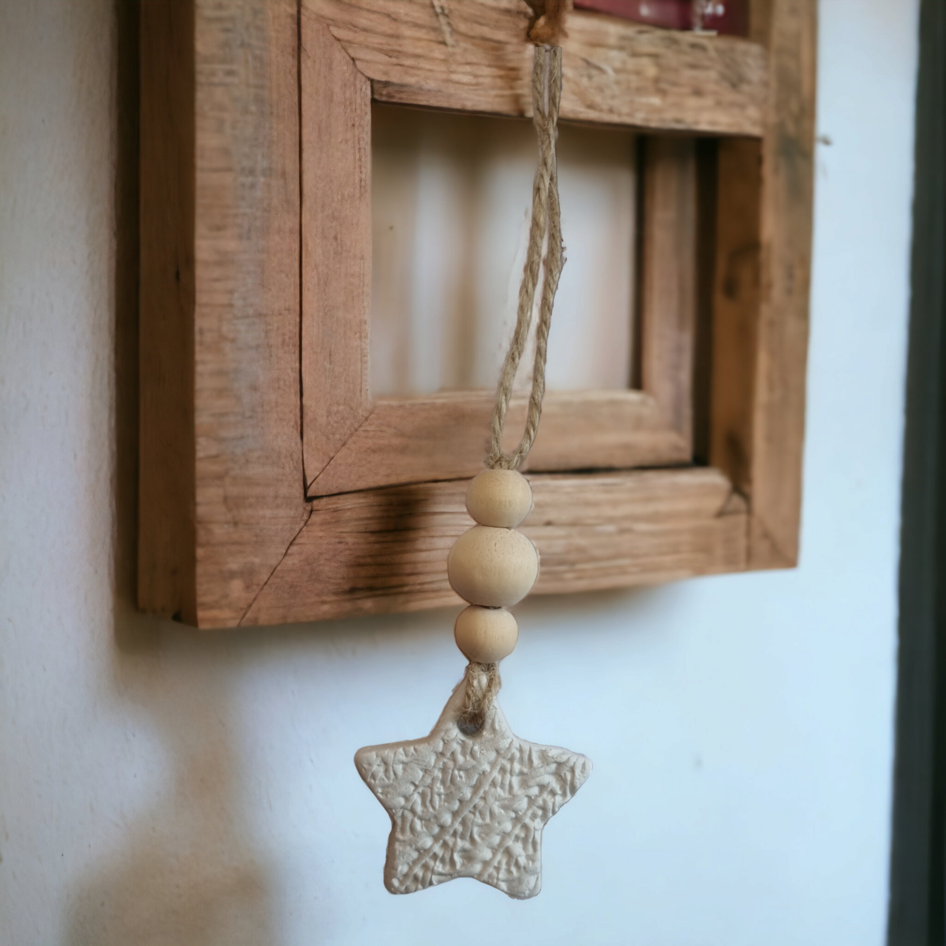 Hanging Star Air Freshener Cream