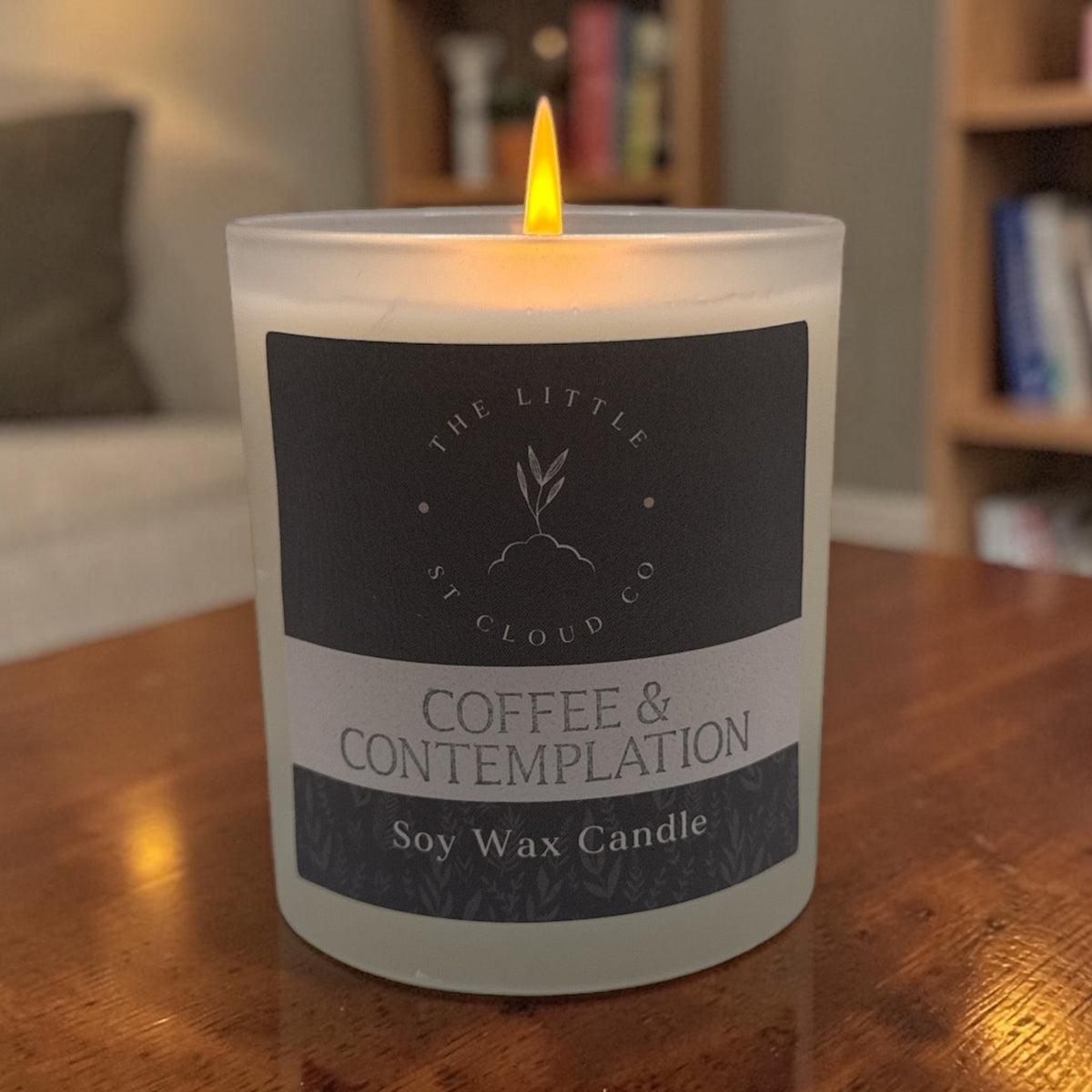 Coffee & Contemplation Candle Jar