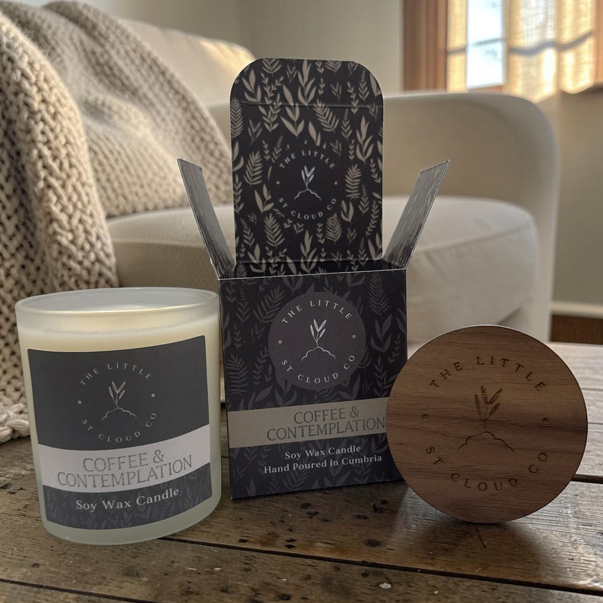 Coffee & Contemplation Candle Jar