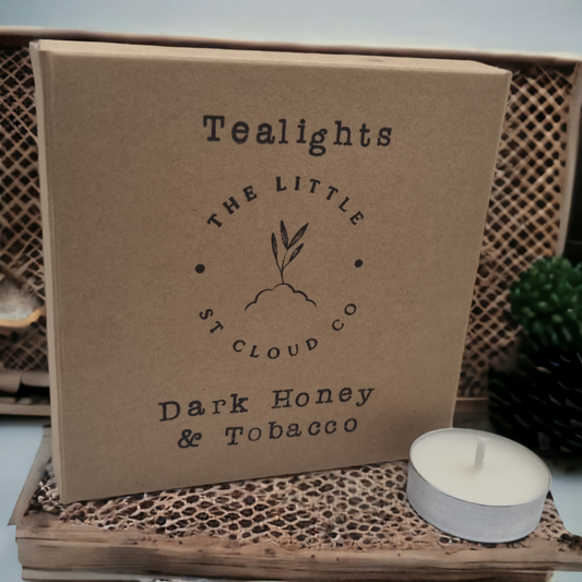 Dark Honey & Tobacco Tealights