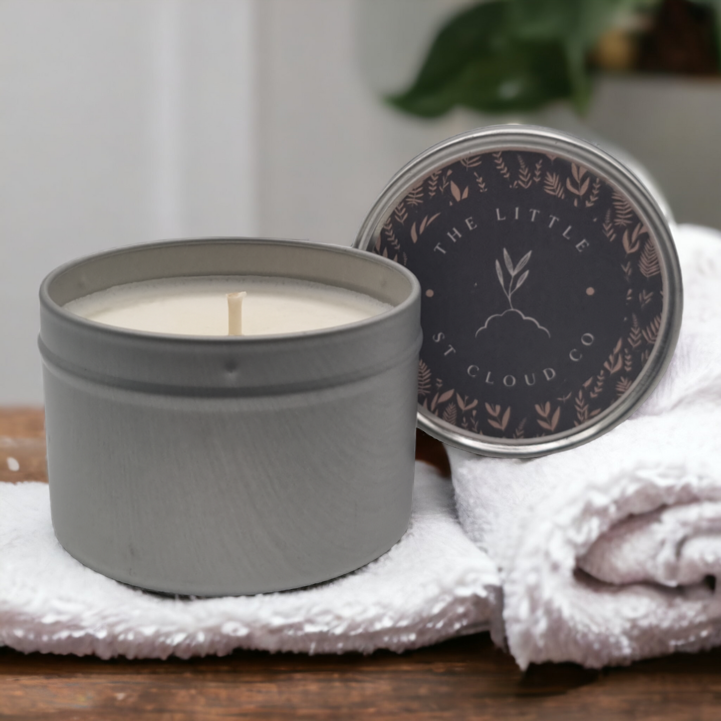 Fresh Linen Candle Tin