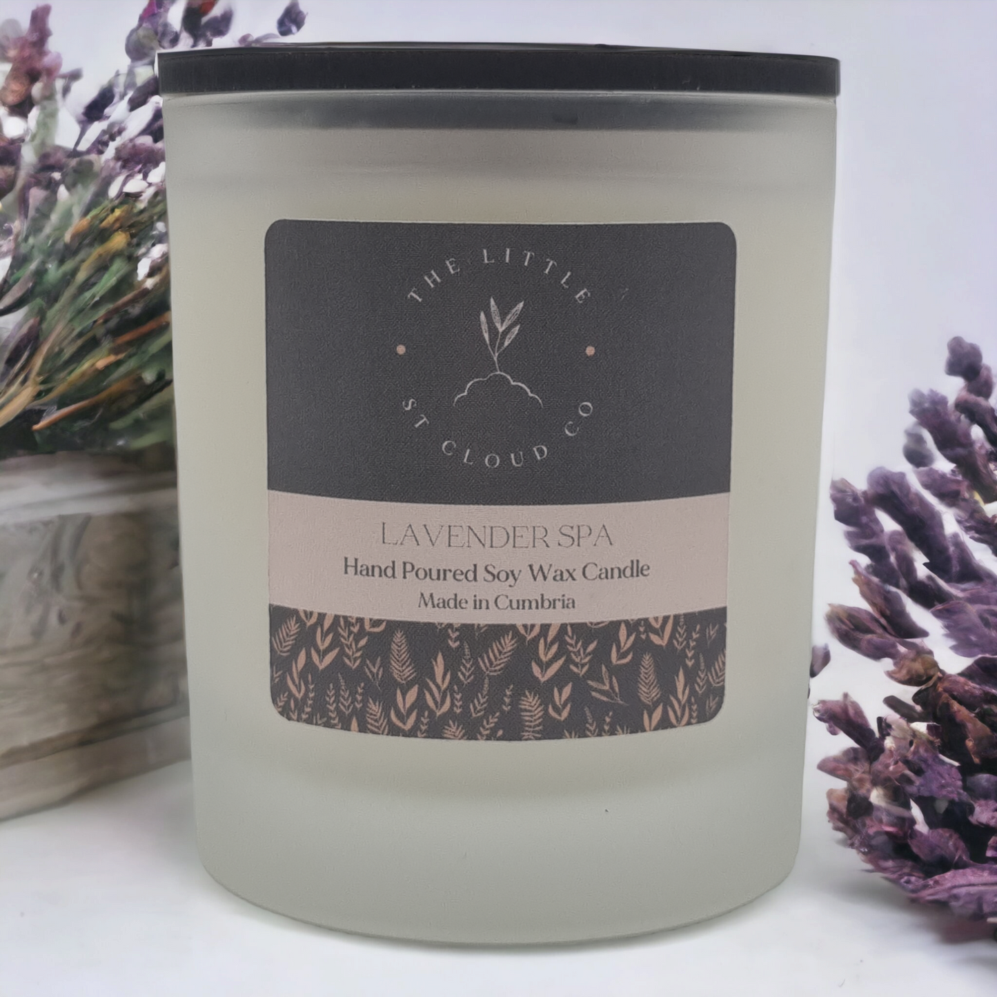 Lavender Spa Candle Jar