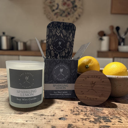 Sparkling Lemon Candle Jar