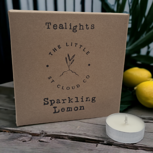 Sparkling Lemon Tealights