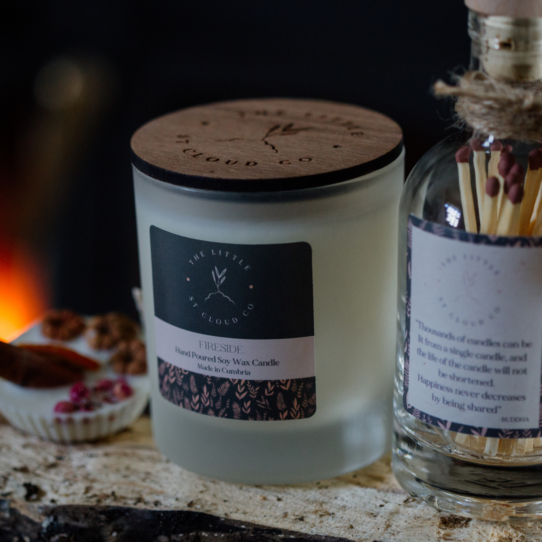 Fireside Candle Jar